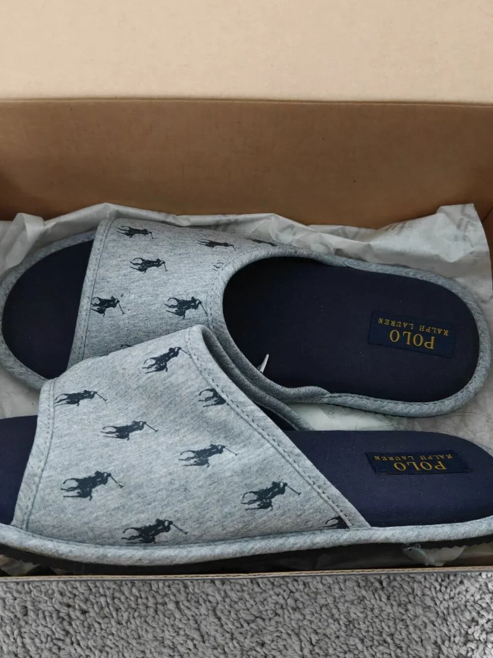 Polo Ralph Lauren Slippers size 9